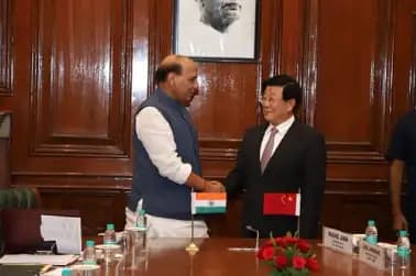 India  China hold first h