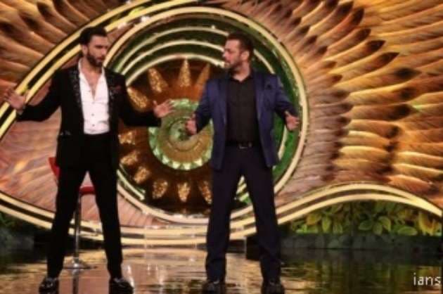 Bigg Boss 15  opens with Salman jiving  joking and pulling Ranveer s leg