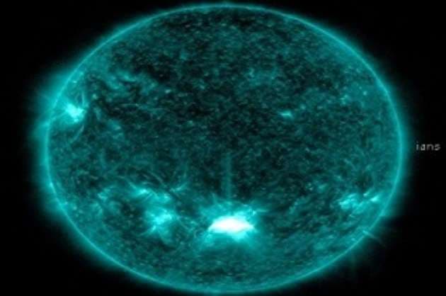 Sun fires significant solar flare  can disrupt Earth s GPS signals  NASA