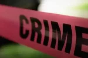 Burnt body of woman veter