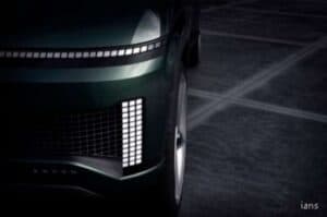 Hyundai teases electric SUV ahead of launch this month