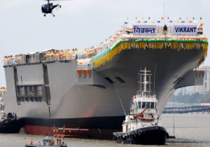 INS Vikrant fades into history