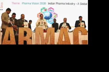 VP calls upon  pharmaceuti
