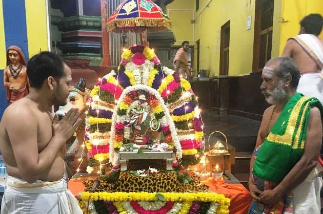 COSMIC DANCE OF NATARAJA ARUDRA DARSHANAM  CELEBRATED AT SANKARA MATTHAM  MUMBAI