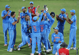 India beat UAE, earn third World Cup win