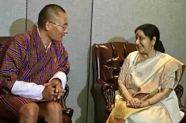 Sushma holds talks with B