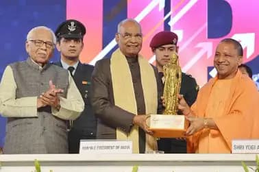 President lauds Uttar Pra
