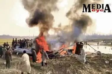 IAF chopper crashed in Bu
