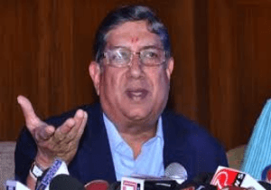 I am not taking charge: Srinivasan
