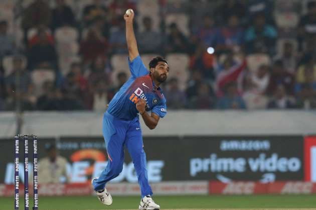 Bhuvneshwar Kumar achieves best ODI ranking since Sep 2017