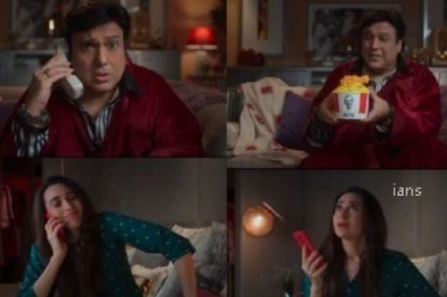 Karisma   Govinda reunite to launch KFC s Biryani Bucket