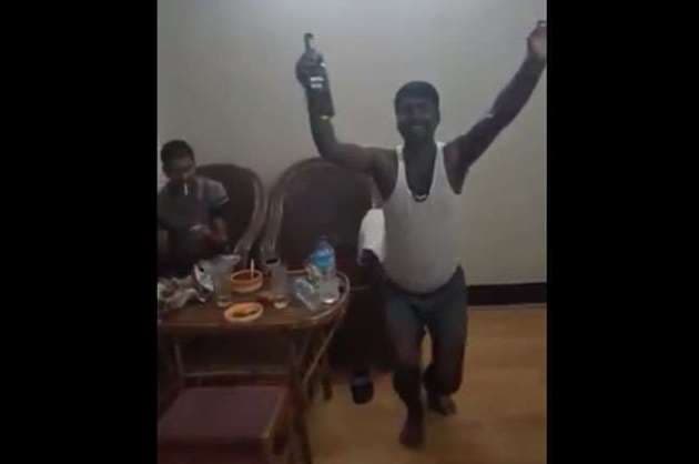 Drunk JD U leader caught partying in Bihar  video goes viral