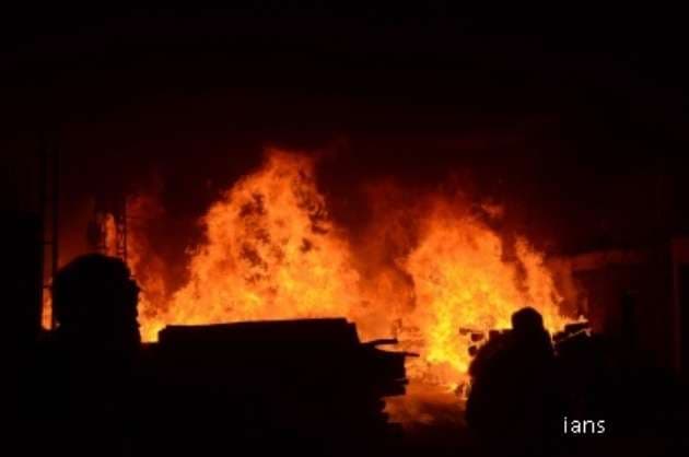 Empty tanker on Oxygen Express catches fire in Telangana