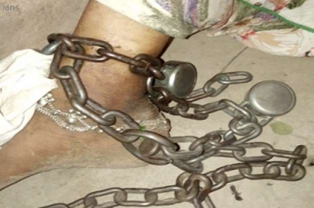 Parents had asked teacher to keep boys chained