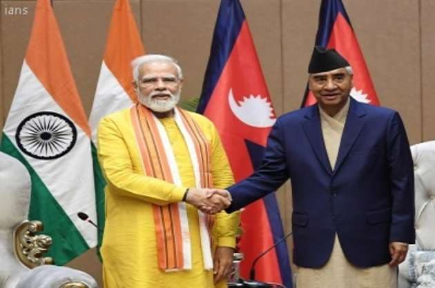 Modi Deuba hold bilateral talks in Lumbini