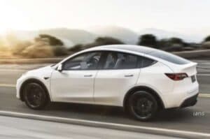 Tesla Model Y allegedly catches fire while driving in Canada