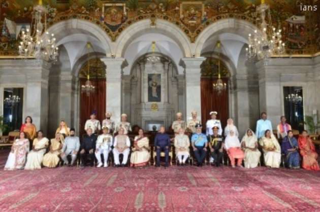 President confers one Kirti Chakra  14 Shaurya Chakras