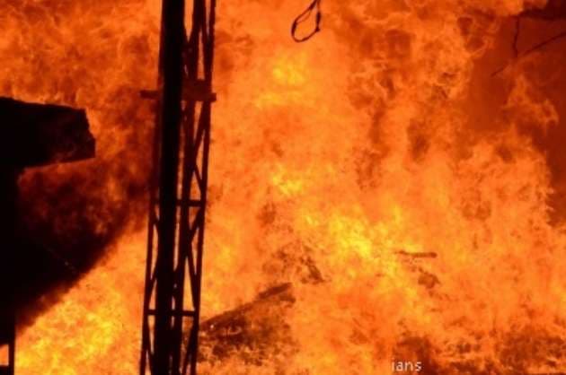 Fire at Chemical factory in Delhi s Ranhula
