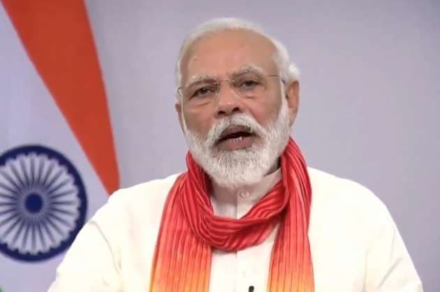 Yoga helps  confidently negotiate challenges   Modi