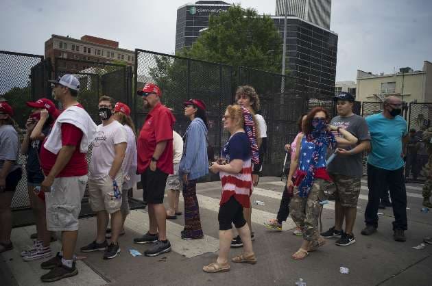 2 more Trump campaign staffers at Tulsa rally test COVID 19 positive