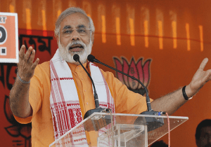 My chopper was deliberately delayed: Modi