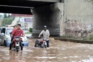 Heavy rain disrupts