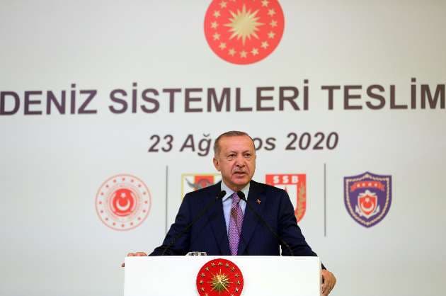 Turkey achieves solid progress in defence industry  Erdogan