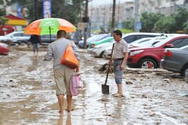 Heavy rain  floods affect 113K people in China s Shaanxi
