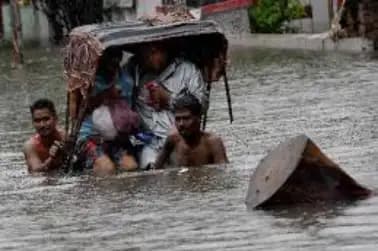 Bihar Flooded After Heav