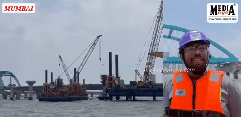 A Successful Accomplishment in the Construction of the City's Infrastructure: Worli Sea Link-Mumbai Coastal Road Connected at 3:25 AM Today
