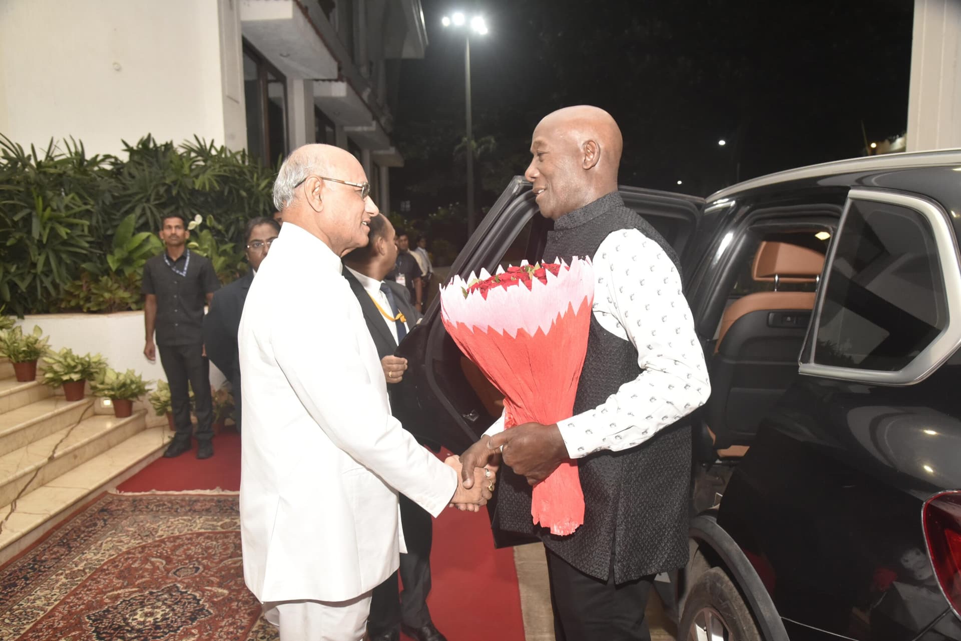 Trinidad Tobago Prime Minister in Mumbai to Promote Bi-Lateral Relations and Open a Cricket Academy in Trinidad