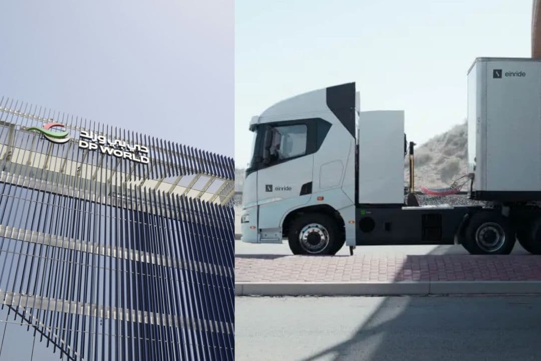 DP World–Einride Unveil Largest Electric Freight Fleet