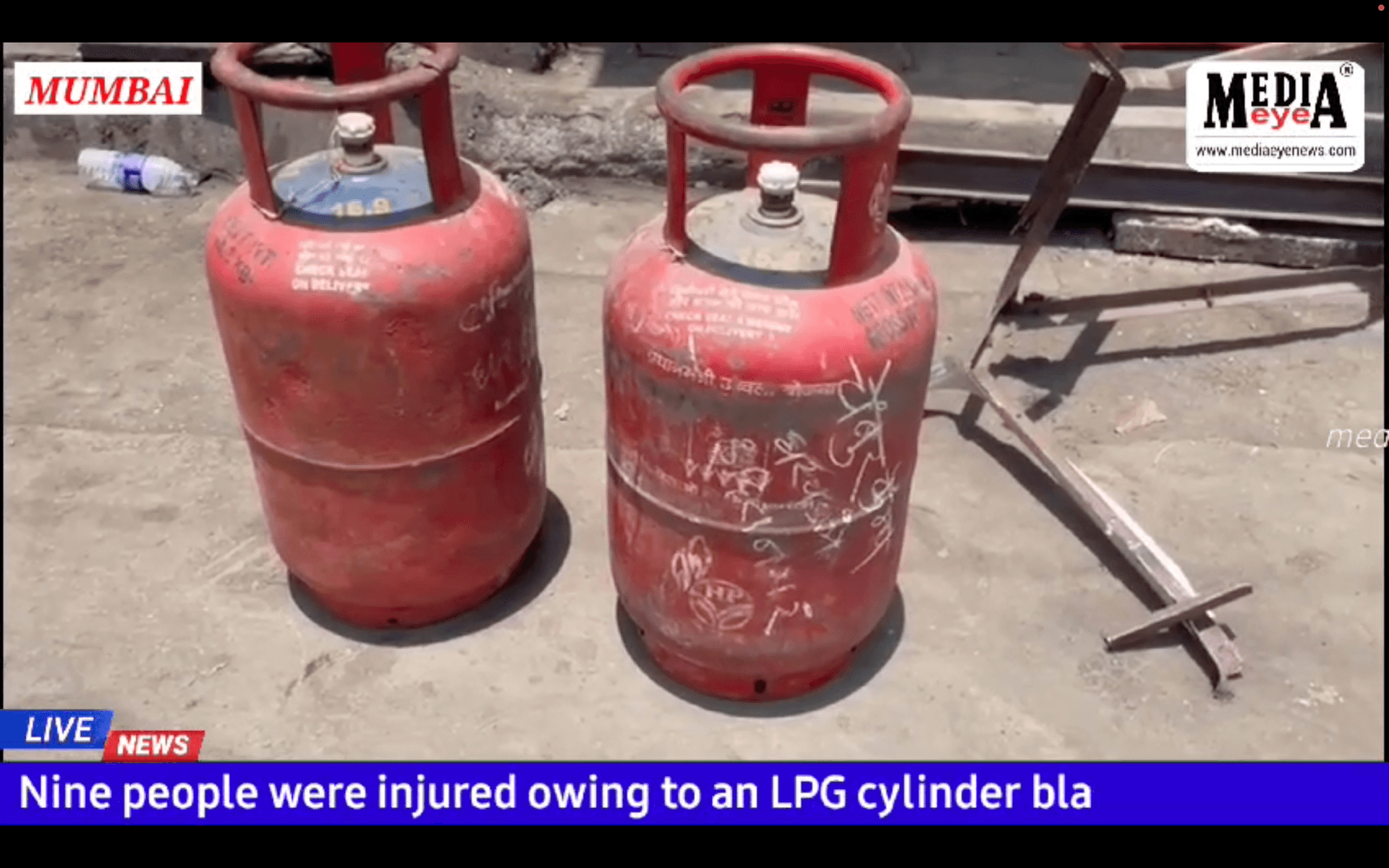 Nine People Injured in LPG Cylinder Blast in Chembur, Mumbai