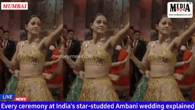 Anant Ambani, the son of Indian billionaire Mukesh Ambani, marries in an opulent, celebrity-filled event