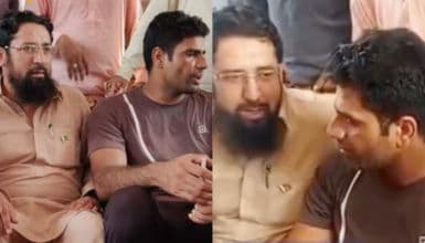 Controversy Over Olympic Gold Medal Winner Ashraf Nadeem’s Meeting with Haris Dar Associated with Outlawed LeT