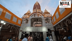 Preparations for Bhajan Kirtan and Krishna Leela at Delhi’s Birla Temple