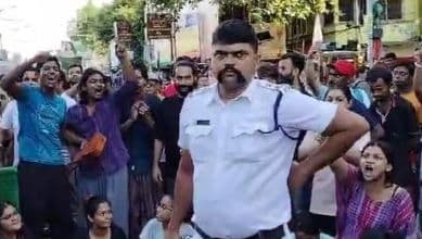 Drunk Civic Volunteer Allegedly Runs Bike into Kolkata RG Kar Student-Protester