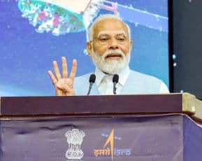 India Marks the First National Space Day with Theme Based on Touching Lives; PM's Vision in Spotlight