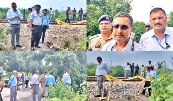 Amid Suspicion of Sabotage Top Anti-Terrorism Experts Inspect Kanpur Railway Tracks After Train Collided with Gas Cylinder
