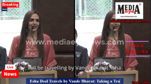 Esha Deol Travels by Vande Bharat: Taking a Train Ride After a Really Long Time