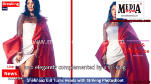 Shehnaaz Gill Turns Heads with Striking Photoshoot