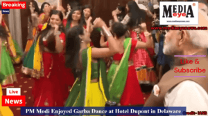PM Modi Enjoyed Garba Dance at Hotel Dupont in Delaware
