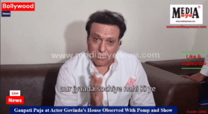Ganpati Puja at Actor Govinda’s House Observed With Pomp and Show