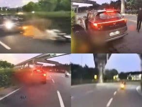 Headlong Collision with Car Kills Biker on Gurugram Highway