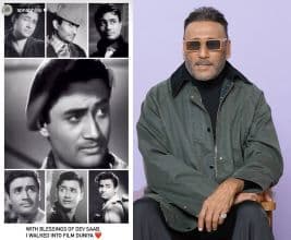 Jackie Shroff Credits Legendary Star Dev Anand For Film Debut