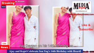 Ajay and Kajol Celebrate Son Yug’s 14th Birthday with Heartfelt Wishes