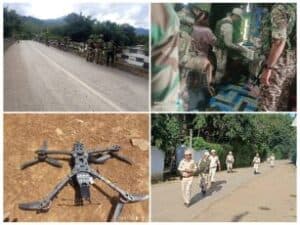 Another Drone Attack by Militants in Manipur Critically Injures 3 People