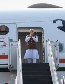 PM Modi Reaches US for The Sixth Quad Summit