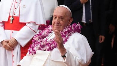 Pope Francis Condemns Trump and Harris' 'Anti-Life' Agenda