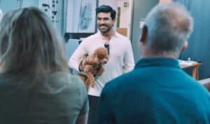 Wax Statue of Actor Ram Charan and Puppy to Showcase at Madame Tussauds Museum